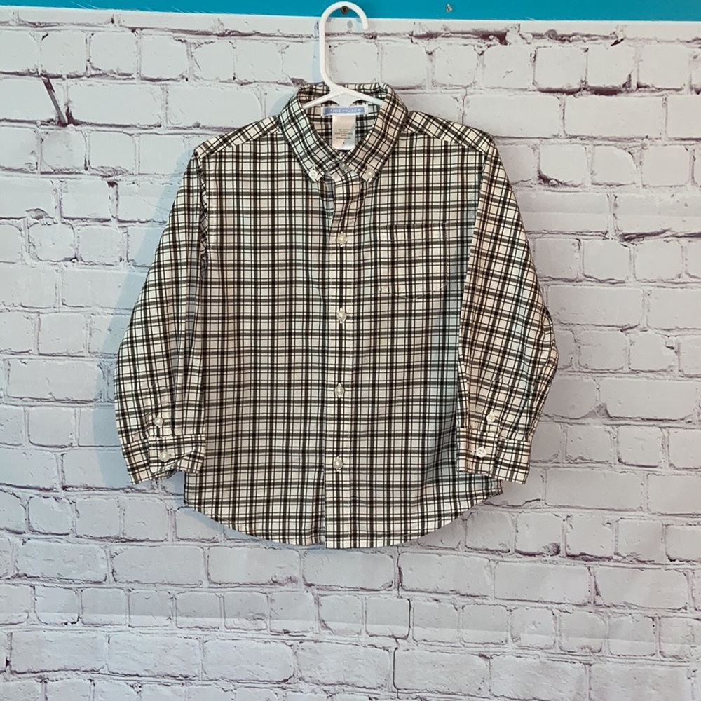 Janie and Jack Plaid Shirt Size 3